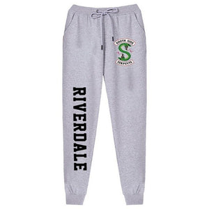 Riverdale Sweatpants Women Workout Sport Pant 'South Side Serpents' Fleece Long Casual Pants Riverdale Snake Graphic Joggers
